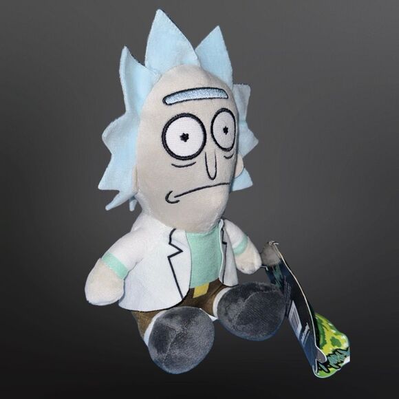 NWT The Toy Factory Rick and Morty" Rick Plush Stuffed Doll 5"P6 - Picture 2 of 7